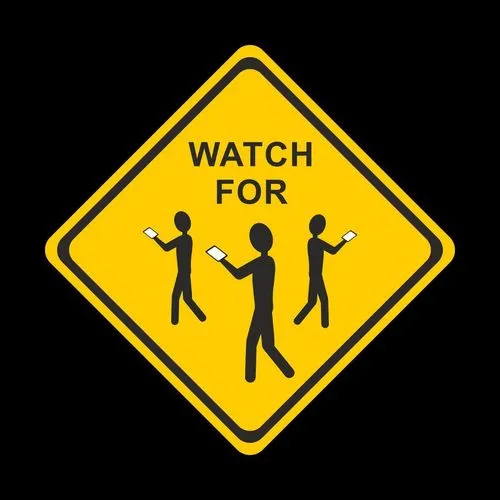 smartphone warning alert
