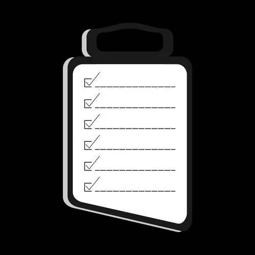 checklist clipboard inspection